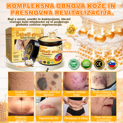 🐝 Časovno omejena ponudba | APKAPK® krema s čebeljim strupom za obnovo kože in zmanjšanje videza gub 🍃 Ciljno delovanje proti gubam in za nego kože z različnimi nepravilnostmi.