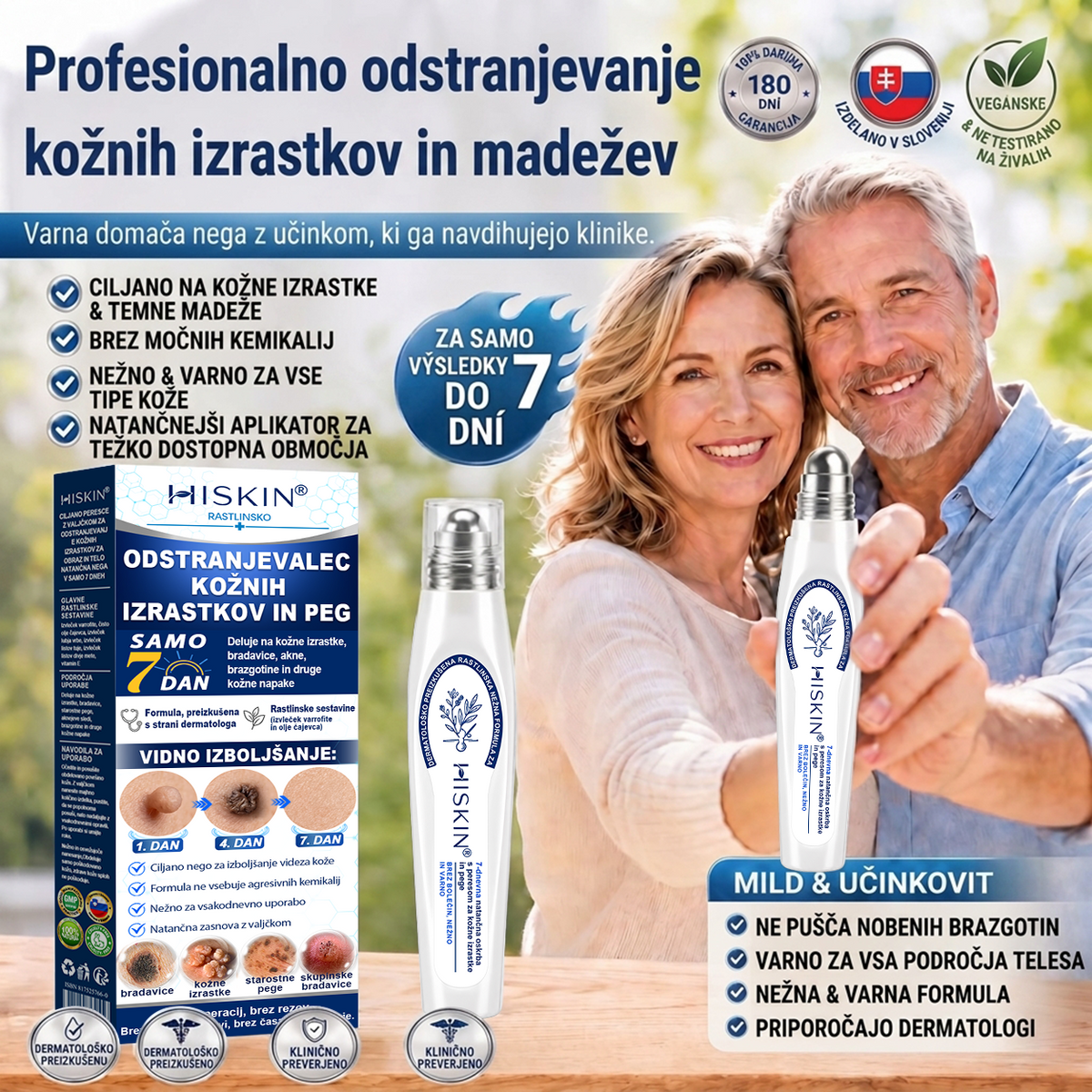 🎁 Na voljo je samo še 5 paketov! Zdaj prejmete dodatnih 50 % popusta! Poskrbite za bolj gladek, negovan in samozavesten videz kože. Če te priložnosti ne izkoristite zdaj, bo naslednja šele prihodnje leto!