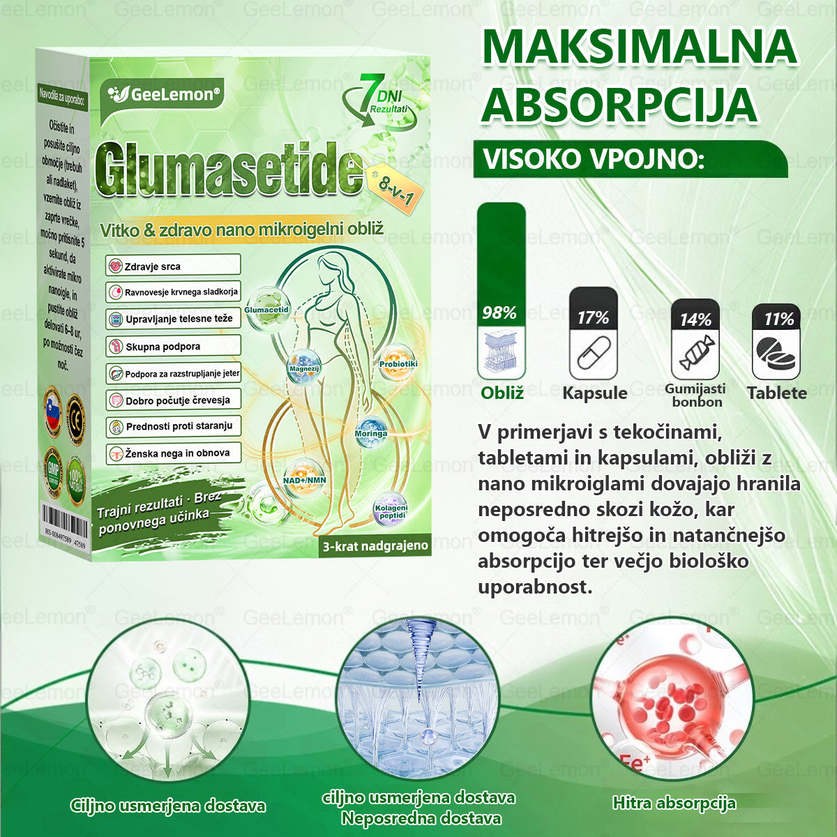 🎁 Na voljo je samo še 5 paketov! Zdaj prejmete dodatnih 50% popusta! Ostanite fit in zdravi. Če te priložnosti ne izkoristite zdaj, bo naslednja šele prihodnje leto!