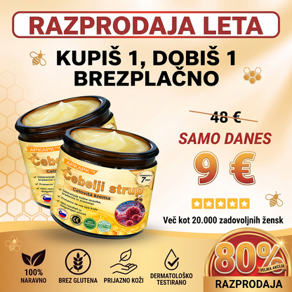 🐝 Časovno omejena ponudba | APKAPK® krema s čebeljim strupom za obnovo kože in zmanjšanje videza gub 🍃 Ciljno delovanje proti gubam in za nego kože z različnimi nepravilnostmi.